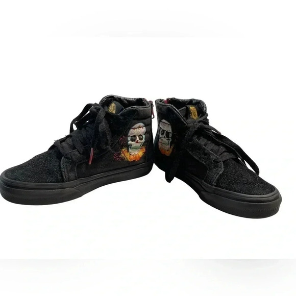 💥HOST PICk💥 Vans SK8-HI  Dia De Los Muertos Day Of The Dead Shoes Size 13.5 - Picture 5 of 10